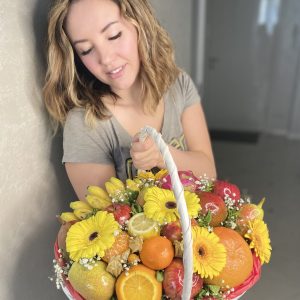 Подарочная корзина Яркий вкус