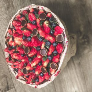Ягодный букет Toffifee