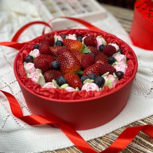 Подарочная коробочка с зефиром