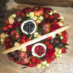 Подарочная корзина Кокосовый рай